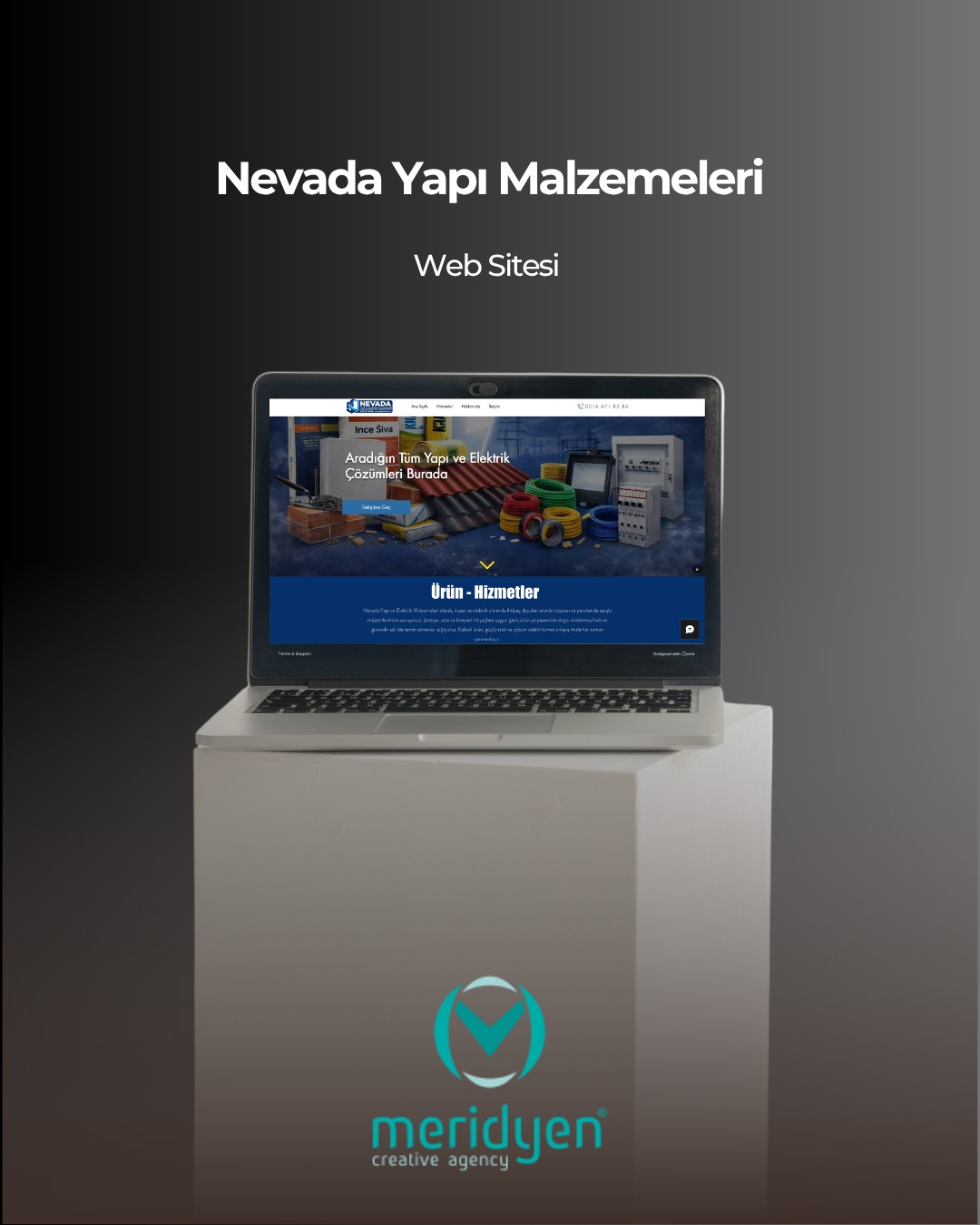 Nevada Yapı Malzemeleri – Web Sitesi