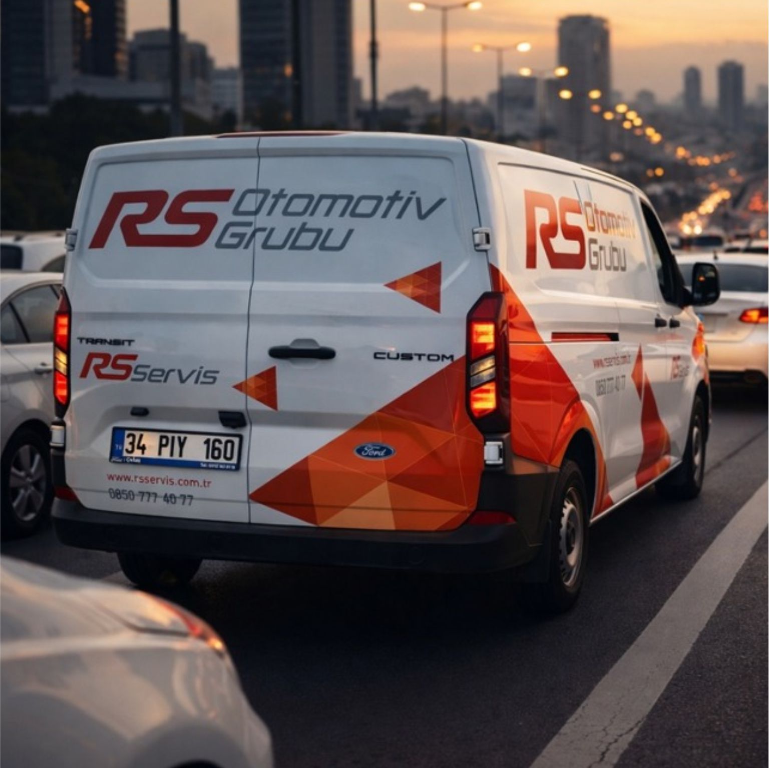 RS Otomotiv Araç Giydirme ve Showroom Görselleme – Meridyen Ajans