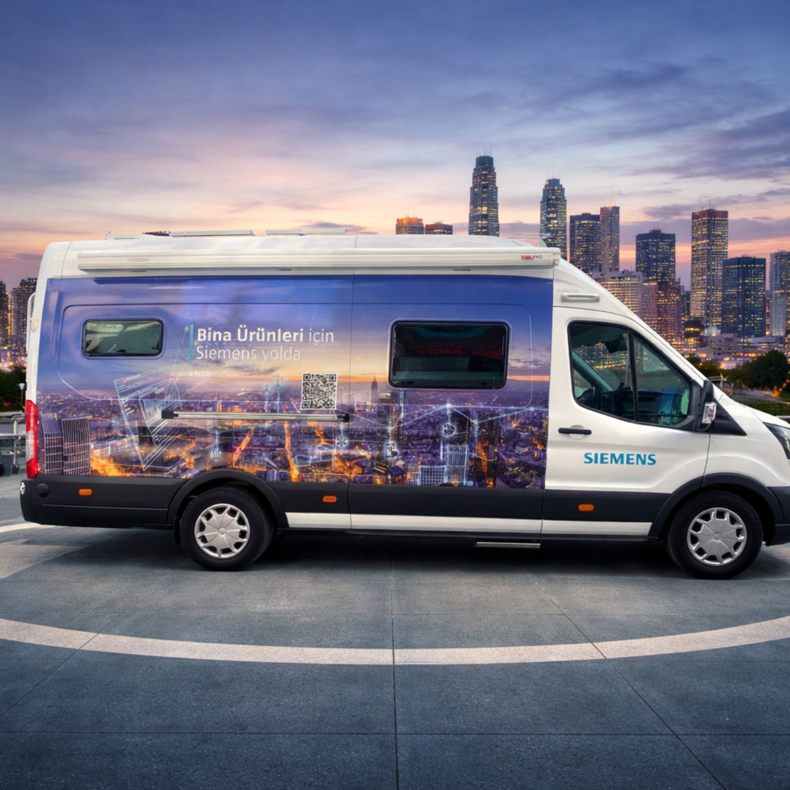 Siemens Türkiye Kurumsal Araç Giydirme – Meridyen Ajans